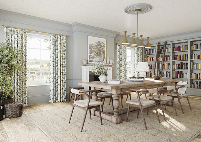 Midford Vine, Buttermilk - Made to Measure Curtains - Image 7